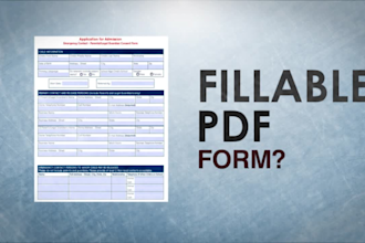 create a fillable PDF form in acrobat or indesign