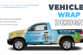 do unique, professional car, van, vehicle branding, and truck wrap design