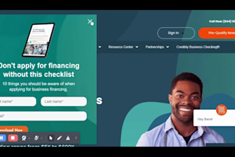 design mca website, loan website, business website, mca website design with form
