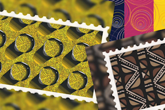 design a seamless hand drawn ethnic pattern
