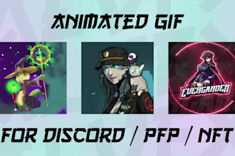 make animated discord logo, banner, gif, pfp, icon, twitch