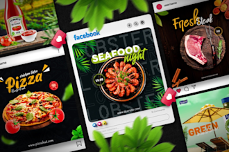 design social media poster, ads, product manipulation