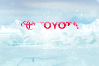 make snow logo intro