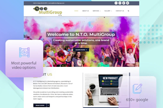 build a modern and responsive wordpress website