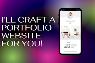 create wordpress personal portfolio website for you