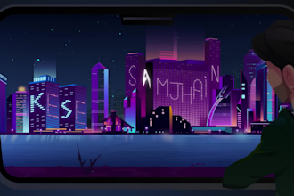 do custom 2d lyrics animation
