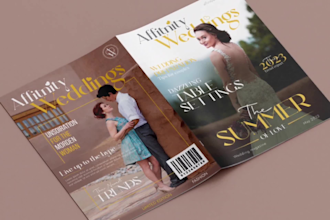 do catalog design, company profile, brochure, annual report or magazine