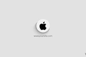 do minimal flat clean short quick youtube intro logo animation video