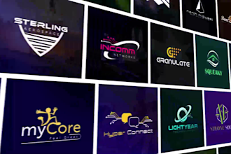 create a modern logo design that represents your brand