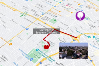 create a travel route map animation video