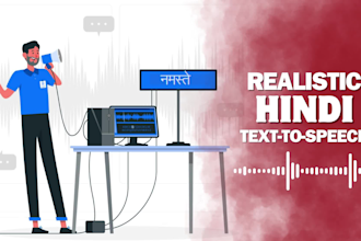 generate human like hindi ai voiceover