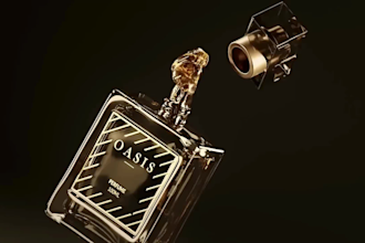 design perfume bottle, cgi animation, perfume bottlre render, fragrance bottle