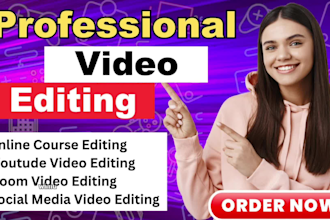 do video editing of online lessons and online courses