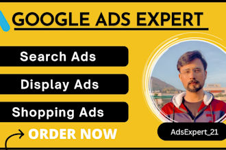 set up, manage and optimise your google ads campaign