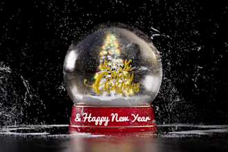 do this snow globe logo