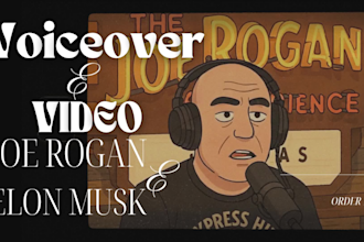 do joe rogan and elon musk voice over impression