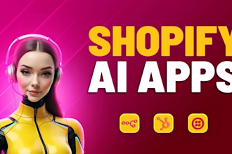 create custom shopify ai apps, ai solutions for shopify store optimization