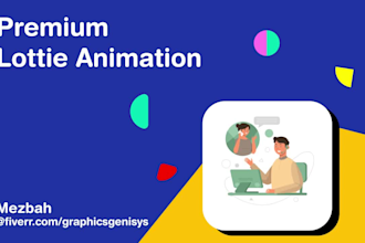 create lottie and web animation for mobile and computer