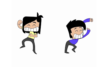 create custom 2d animation video using krita