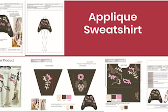 do your fashion design and create production ready tech packs