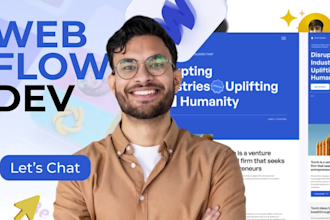 develop webflow website , figma to webflow , webflow expert