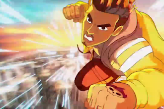 animate 2d music videos in cartoon or japanese anime style frame by frame