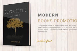 create an awsome video explainer for your books promotion