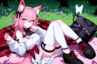 draw anime art illustration for oc fanart vtuber game pfp and manga illustration