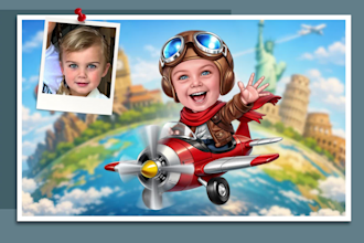 draw cartoon caricature from your photo