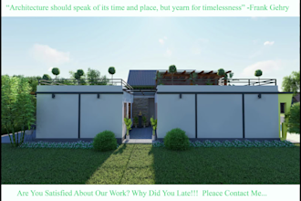 architecture exterior and interior 3d rendering