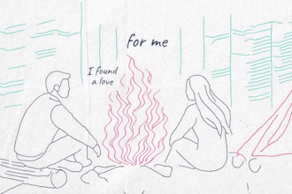 2d line art animation, 2d cartoon music video animation, hand drawn lyrics video