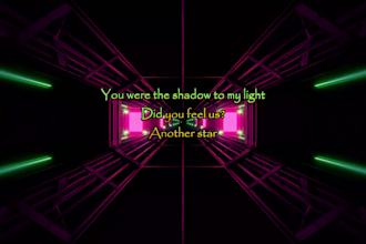 create professional karaoke lyric video for you