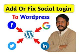 add , fix social login and registration for wordpress