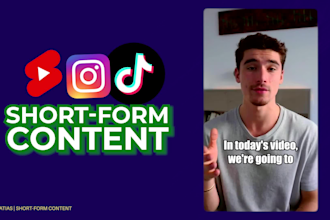 video edit your instagram and tiktok videos