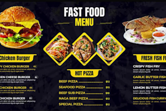 do menu design, food menu, and restaurant menu design