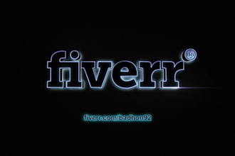 create 3d light reveal logo
