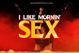 create an amazing animated lyric music video for your song