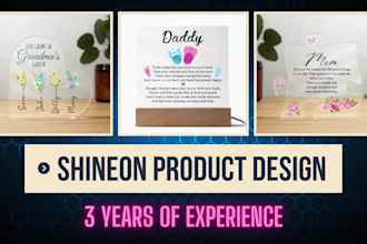 craft an exceptional shineon product design to boost sales on shopify and etsy