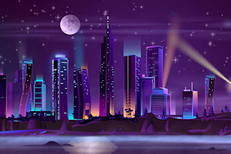 create an animated video loop from your image