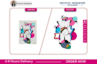 vectorize, fix, edit, cleanup ,recreate ,modify logo image
