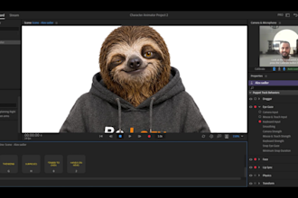 create a professional adobe character animator puppet