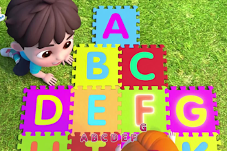create the best learning and 2d animation  videos for kids
