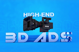 create premium 3d product animation ads