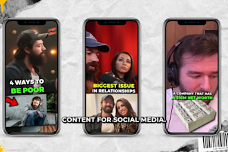 edit podcast highlights into trending social media reels,tiktok, and yt shorts