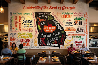 create custom word cloud art for office, restaurant, or gym wall decor