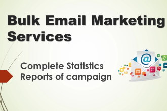 send bulk email or blast emails in millions