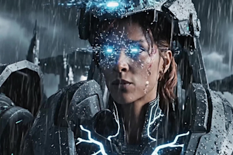 ai video art or cinematic videos using veo3 and sora2