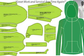 make clothing sewing pattern for any type of garments