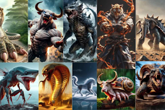 provide ai viral animal fusion, animal rescue video for youtube instagram and fb