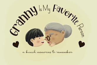 make a touching promotional video for a children book